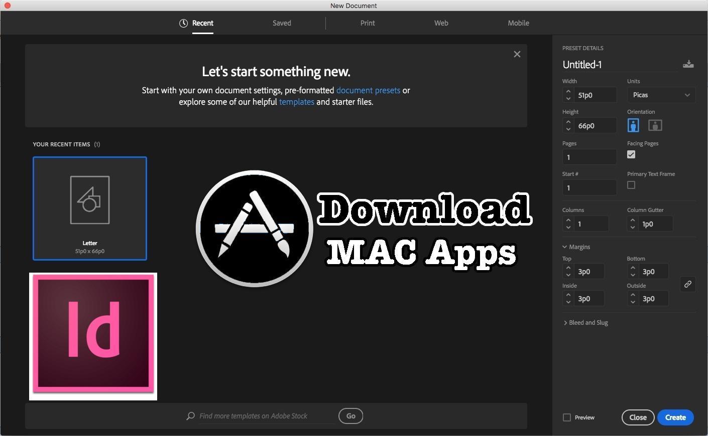Indesign download mac